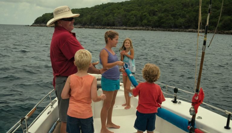 Which deep-sea fishing charter format works best for families with children editorial visual