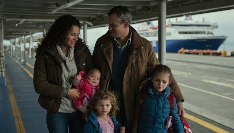 How do families calculate a ferry departure time by working backward editorial visual